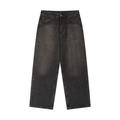 Vintage Wash Heavyweight Denim Jeans