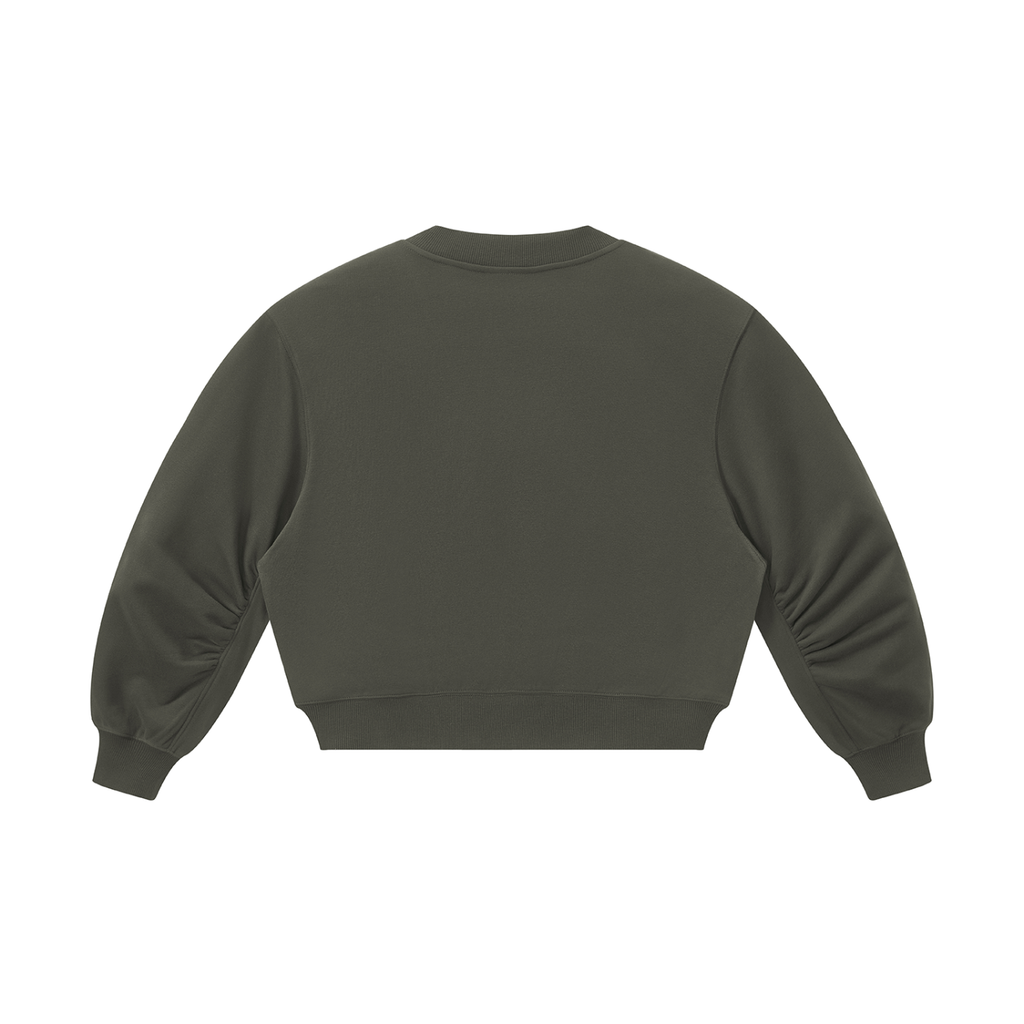 Women’s Crop V-Neck Sweatshirt